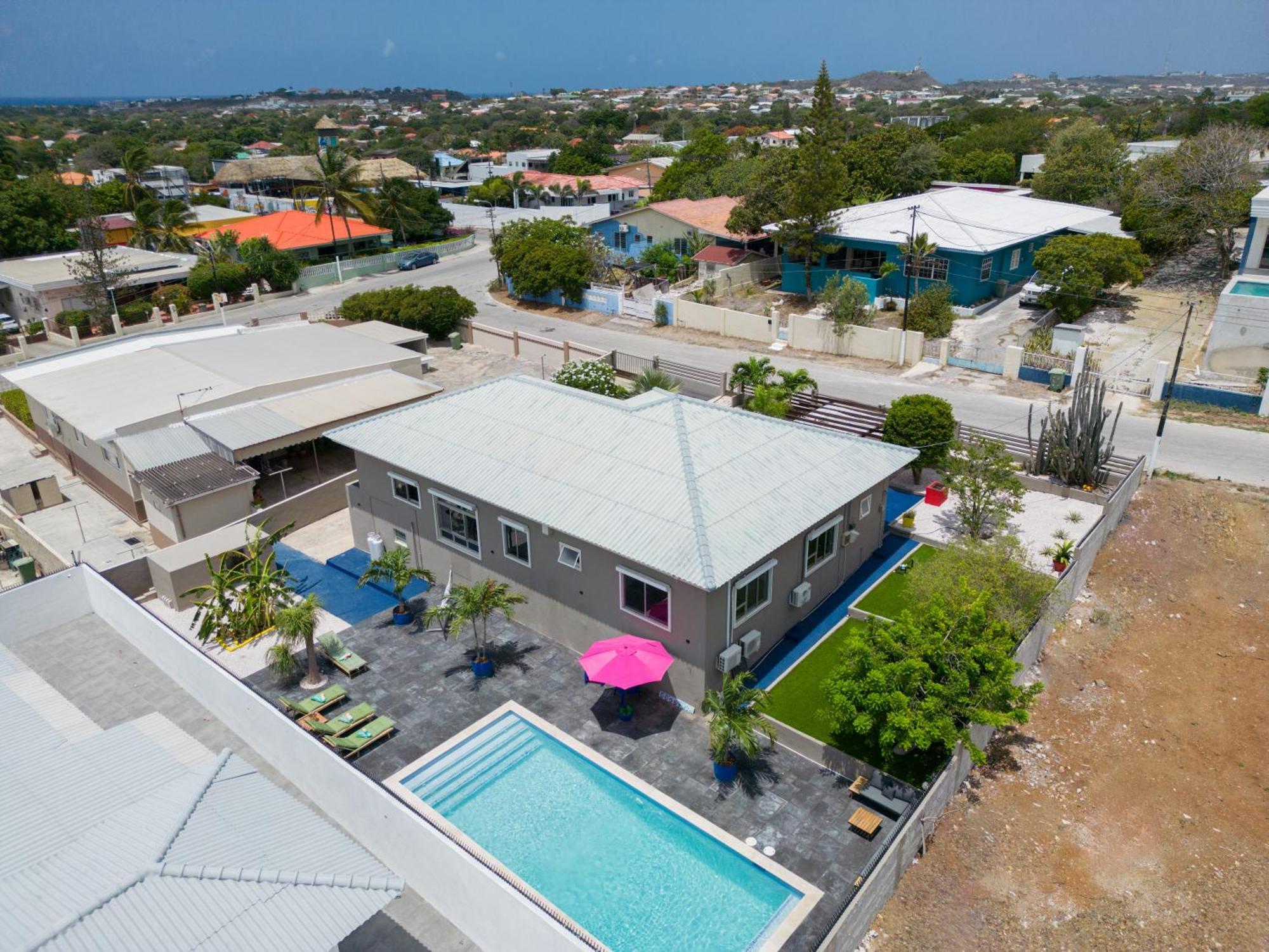 Familiewoning Met Prive Zwembad Villa Willemstad Eksteriør billede